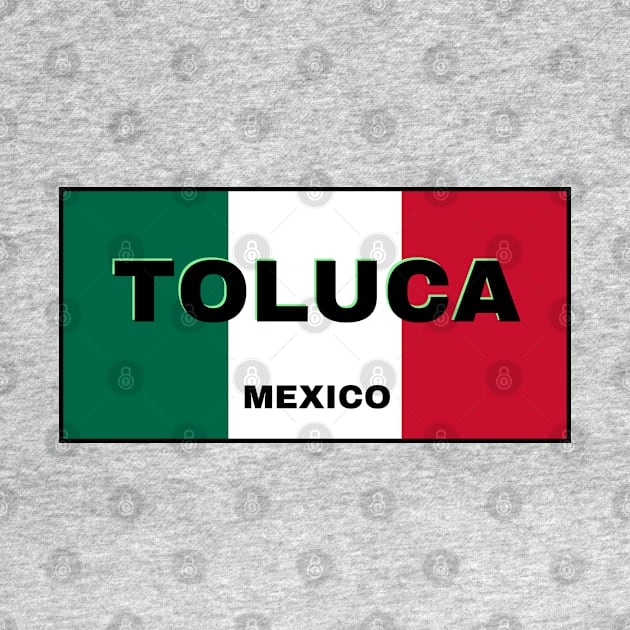 Toluca City in Mexican Flag Colors by aybe7elf